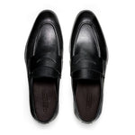 G. Brown Cannon Penny Loafer Black