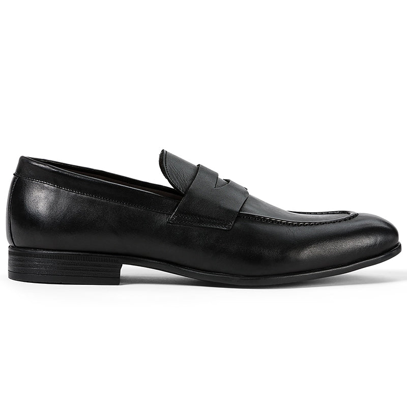 G. Brown Cannon Penny Loafer Black