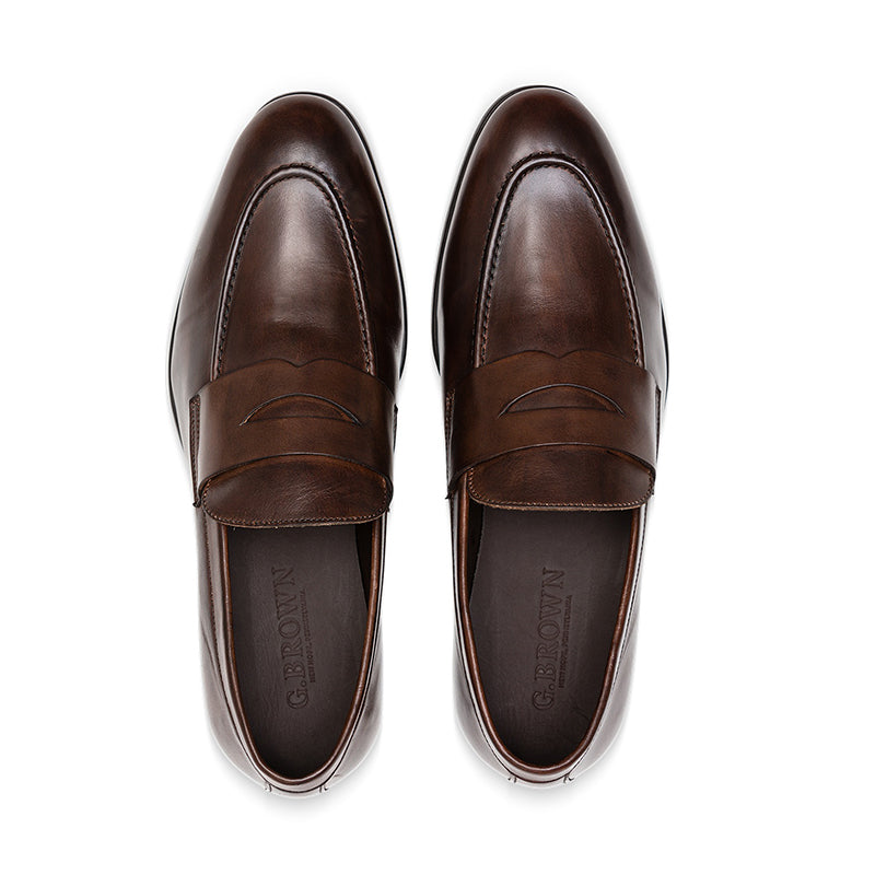 G. Brown Penny Loafer Brown