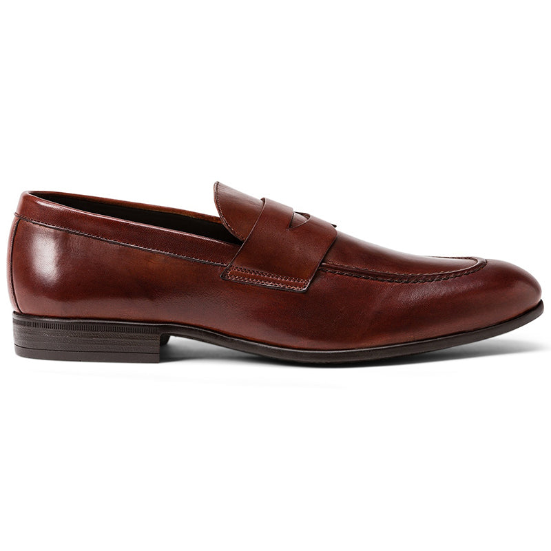 G. Brown Cannon Penny Loafer Rust
