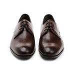 G. Brown Plain Toe Blucher Brown