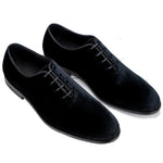 G. Brown Duke-100 Velvet Shoes Black