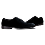 G. Brown Duke-100 Velvet Shoes Black