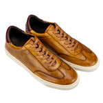 G. Brown Flight-319 Leather Sneakers Brown