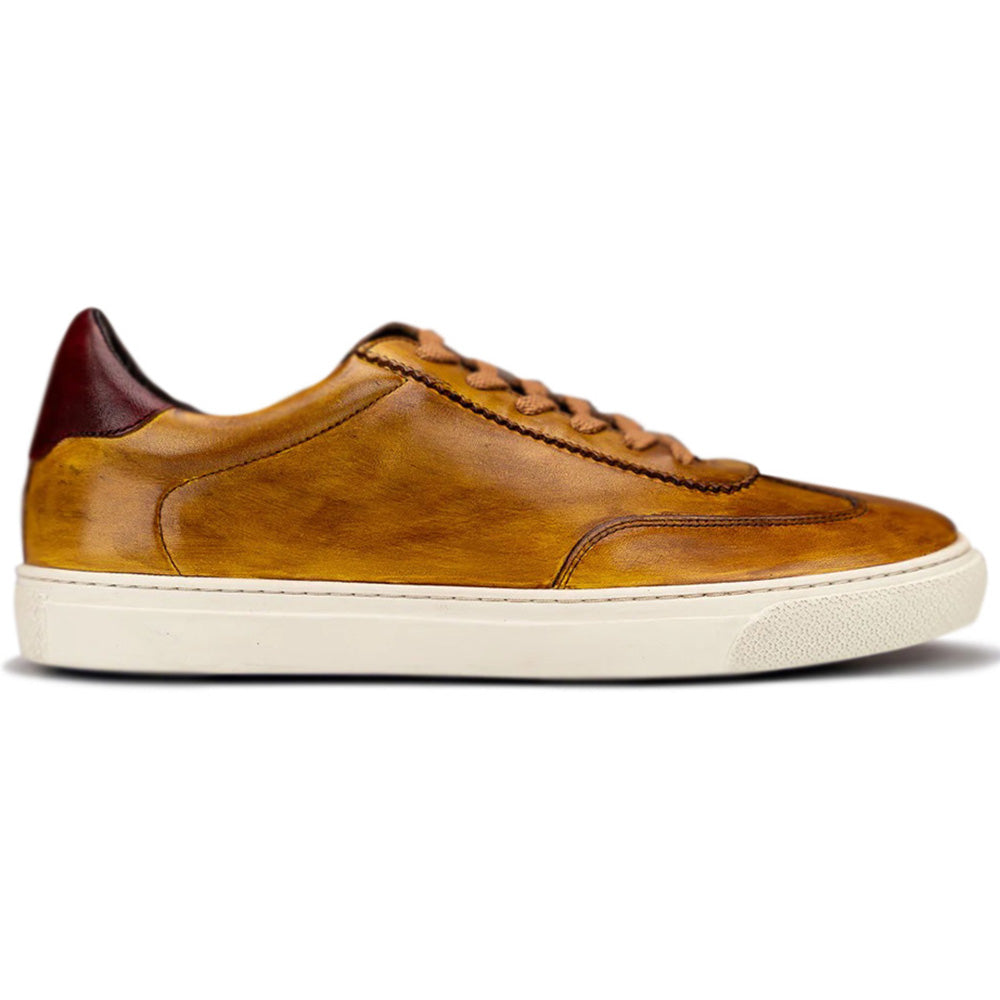 G. Brown Flight-319 Leather Sneakers Brown