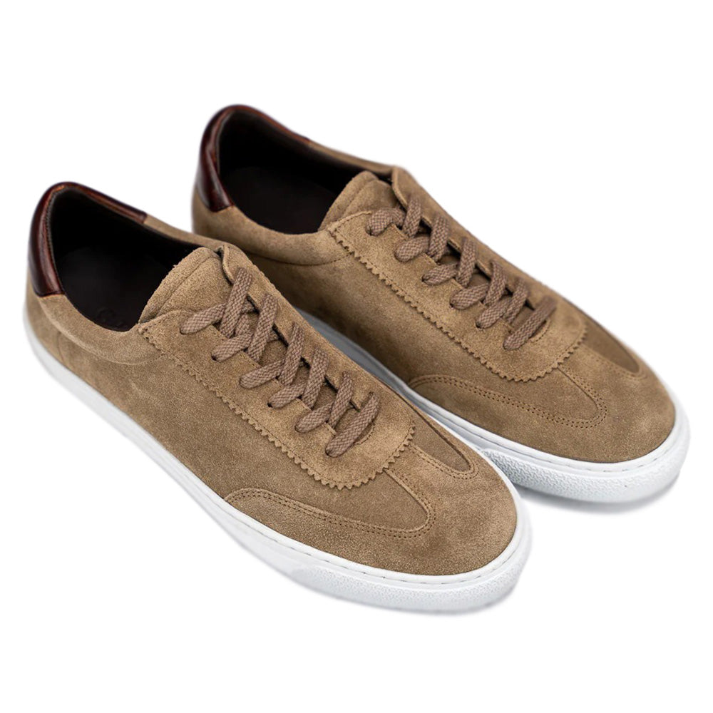 G. Brown Flight-523 Suede Sneakers Brown