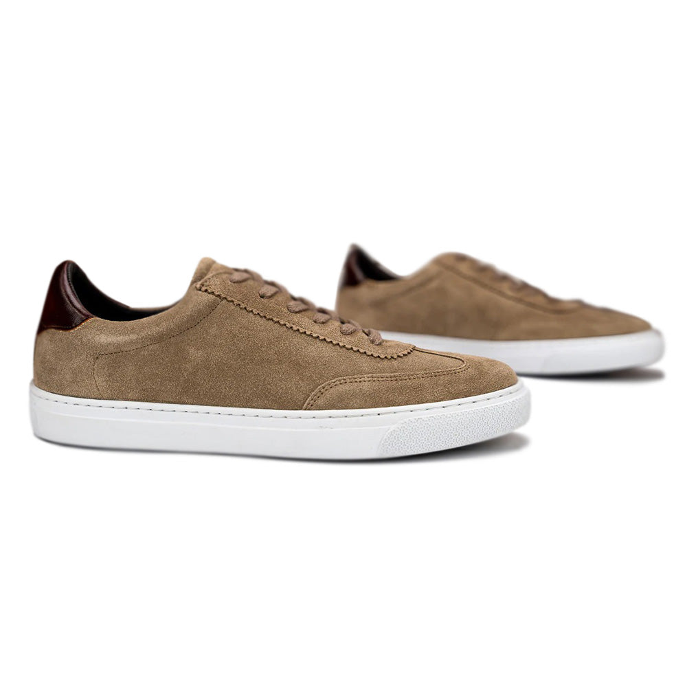G. Brown Flight-523 Suede Sneakers Brown