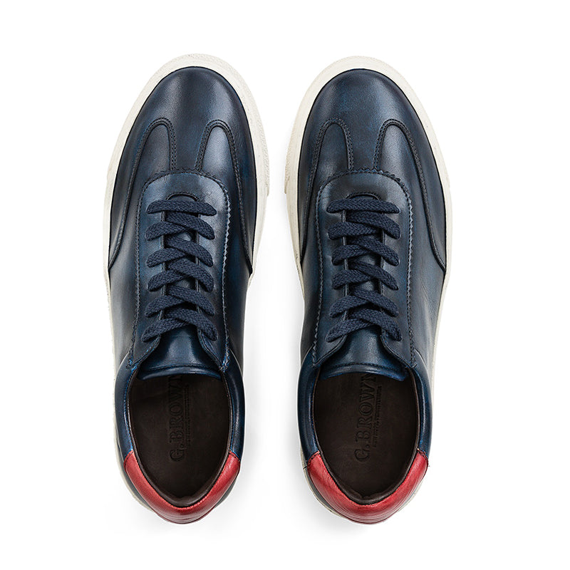 G. Brown Flight Sneaker Navy