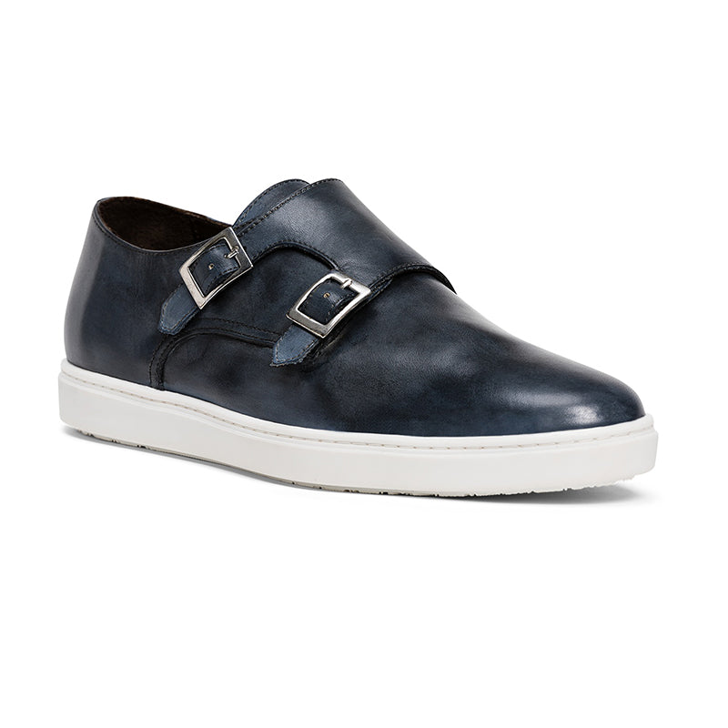 G. Brown Jaxon Double Monk Strap Sneaker Gray