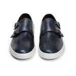 G. Brown Jaxon Double Monk Strap Sneaker Gray
