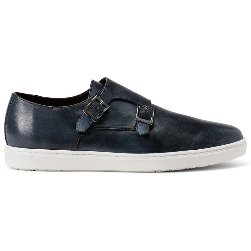 G. Brown Jaxon Double Monk Strap Sneaker Black