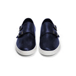 G. Brown Jaxon Double Monk Strap Sneaker Dark Navy