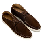 G. Brown Koala-224 Suede Chukka Boots Dark Brown