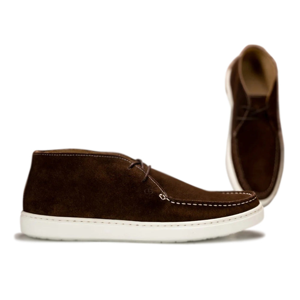 G. Brown Koala-224 Suede Chukka Boots Dark Brown