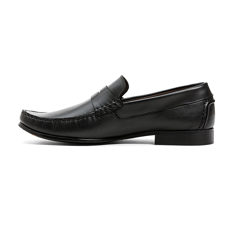 G. Brown Malibu Strap Loafers Black