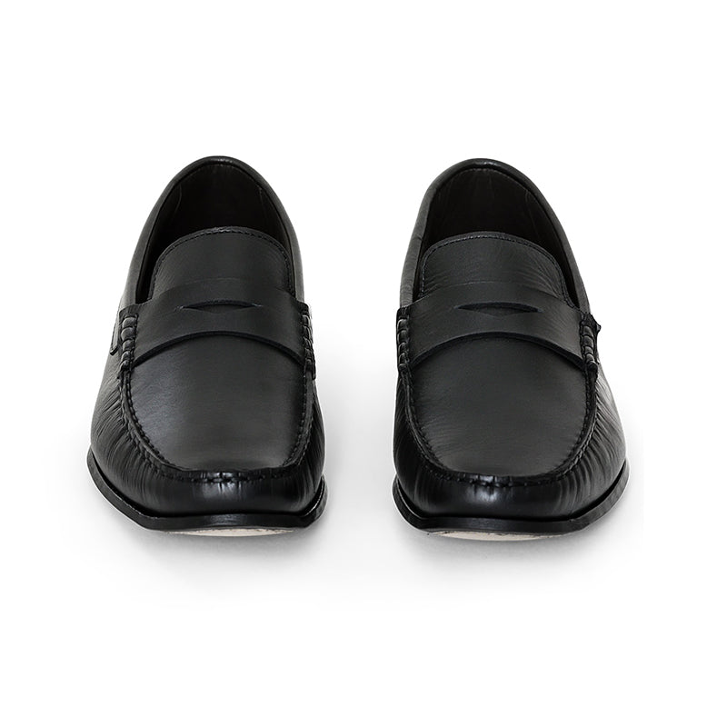 G. Brown Malibu Strap Loafers Black