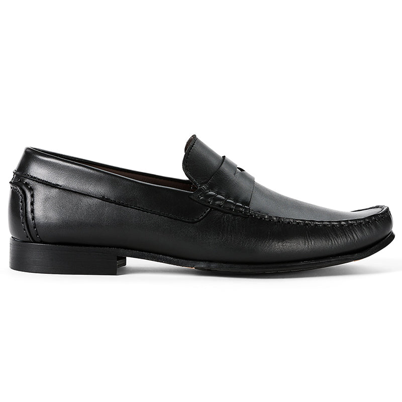 G. Brown Malibu Strap Loafers Black
