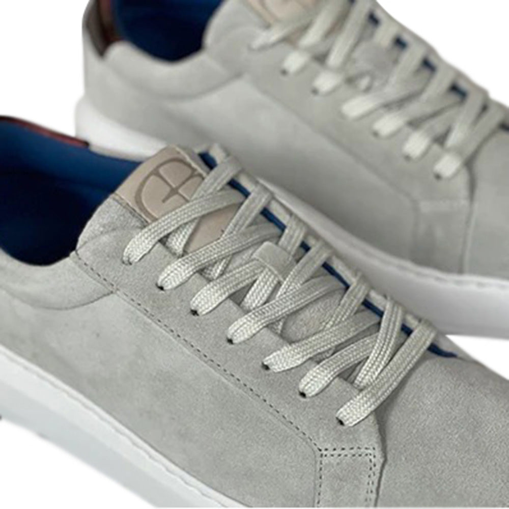 G. Brown Puff-803 Suede Sneakers Grey / Brown