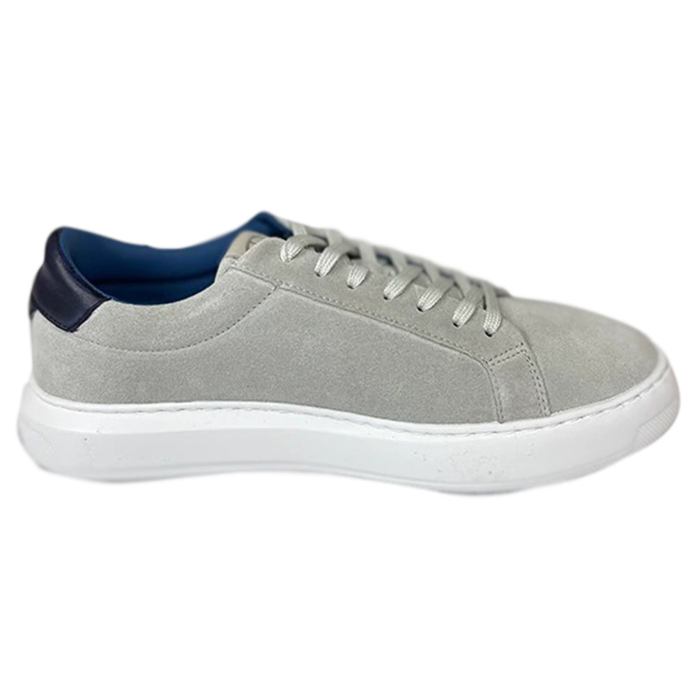 G. Brown Puff-804 Suede Sneakers Grey / Black