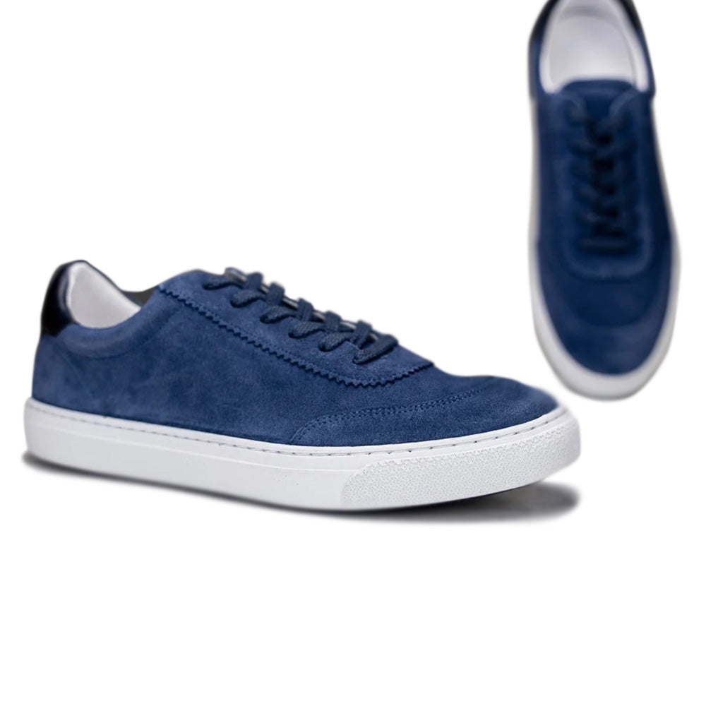 G. Brown Sprint-459 Suede Sneakers Blue / Black