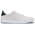 G. Brown Sprint-714 Suede Sneakers White / Green