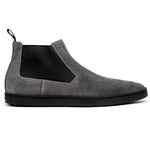Santoni Suede Boots Gray