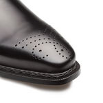 Mezlan Gavino Calfskin Medallion Toe Blucher Black (9641)