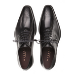Mezlan Gavino Calfskin Medallion Toe Blucher Black (9641)