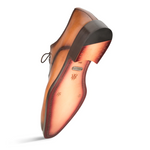 Mezlan Gavino Calfskin Medallion Toe Blucher Cognac (9641)