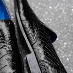 Belvedere Genova Genuine Alligator Shoes Black (R53)