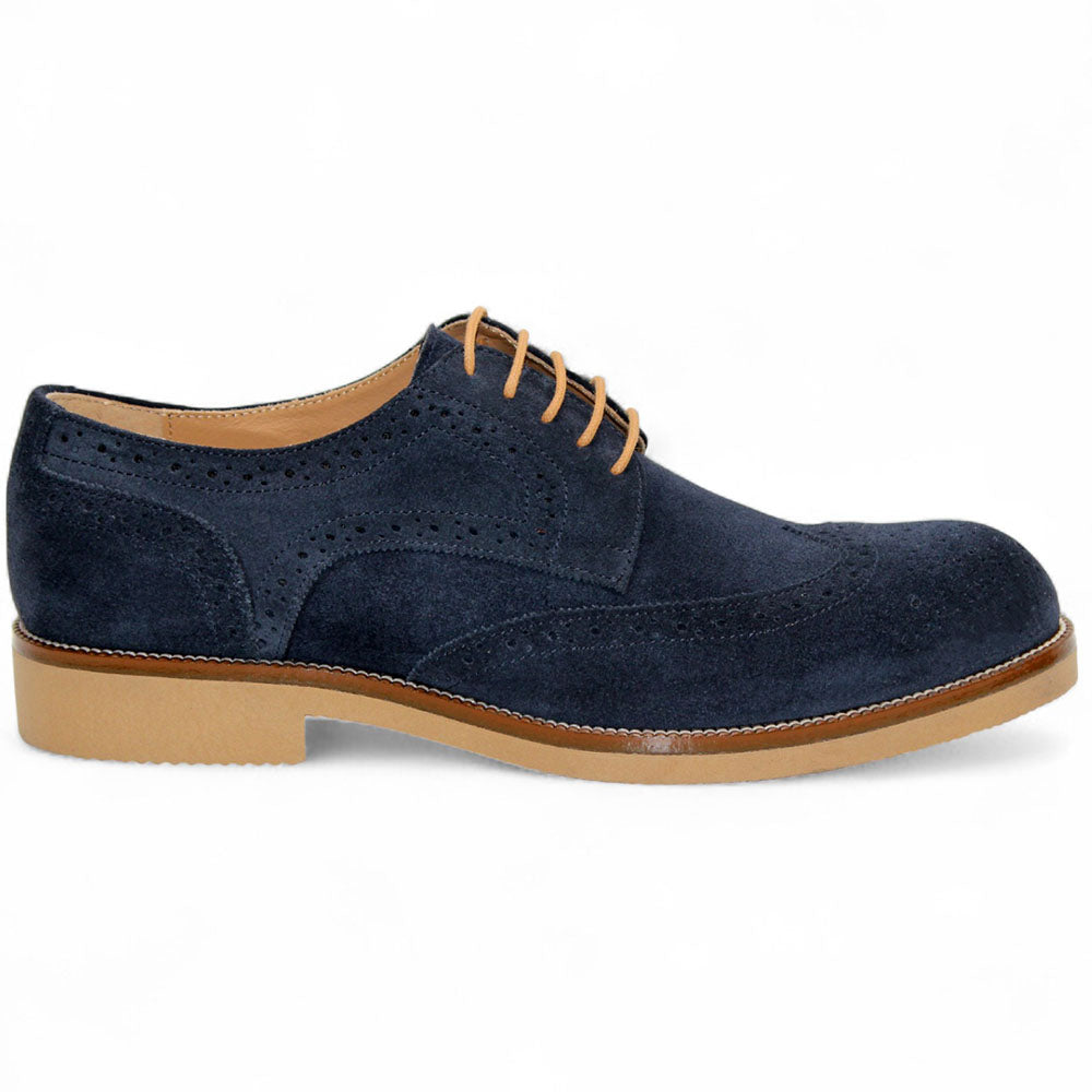 Firmani George Suede Shoes Navy