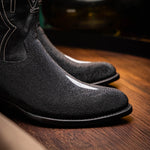 Marco Di Milano Georgia Stingray Round Toe Cowboy Boot Black