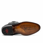 Marco Di Milano Georgia Stingray Round Toe Cowboy Boot Black