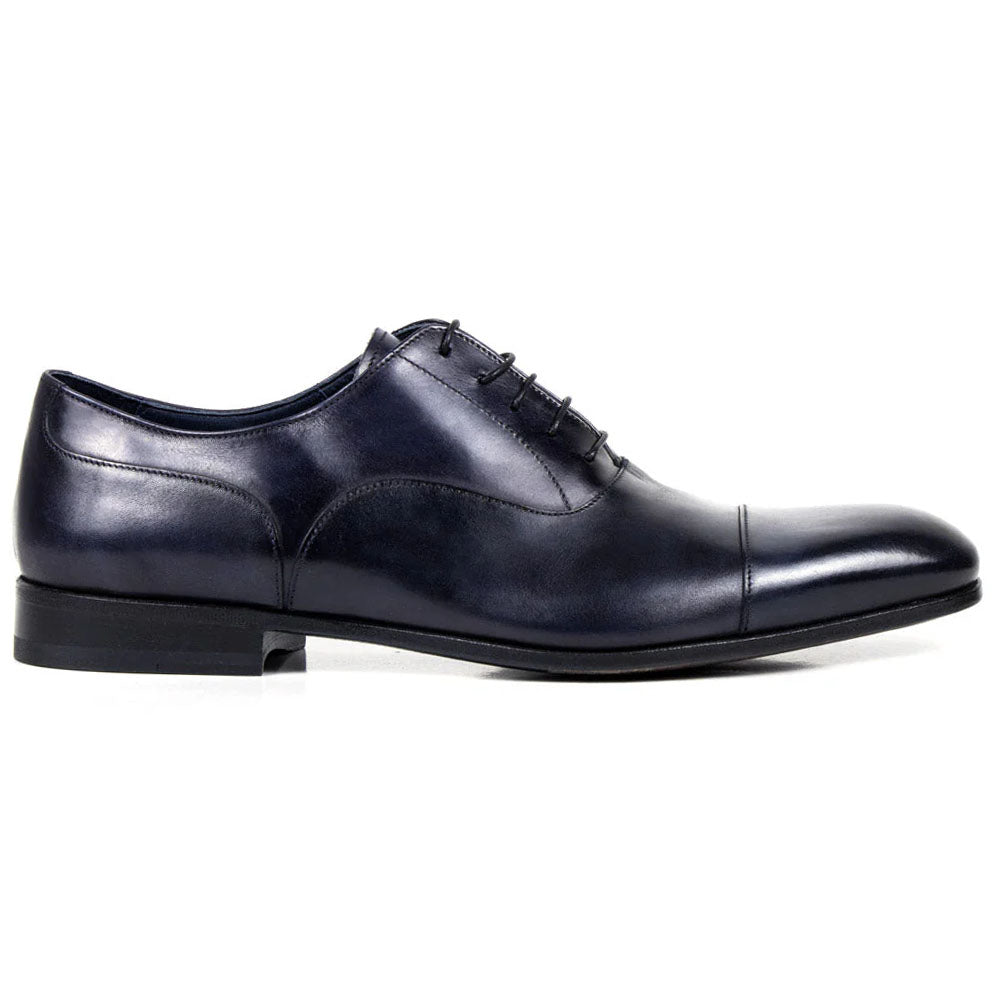 Spernanzoni Gigolo Leather Cap Toe Oxford Antique Ocean