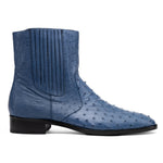 View product image 1: Marco Di Milano Giorgio Ostrich Quill Dress Boots Jeans Blue