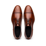 Zelli Giovanni Cap Toe Brogues Cognac (25-548-CGN)