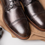 Zelli Giovanni Cap Toe Brogues Grey (25-548-GRY)