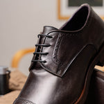 Zelli Giovanni Cap Toe Brogues Grey (25-548-GRY)