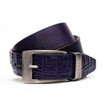 Marco Di Milano Giovanni Lizard & Caiman Crocodile Purple