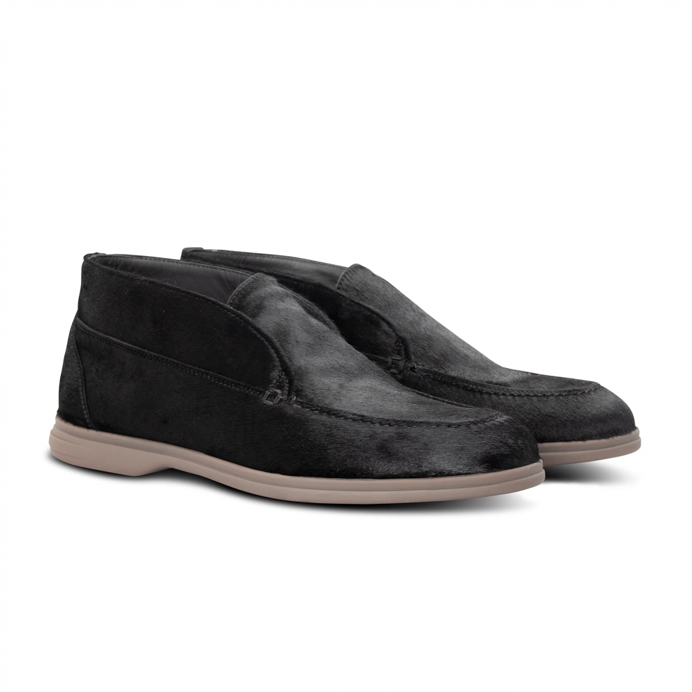 Moreschi 2941000 Leather Boots Black