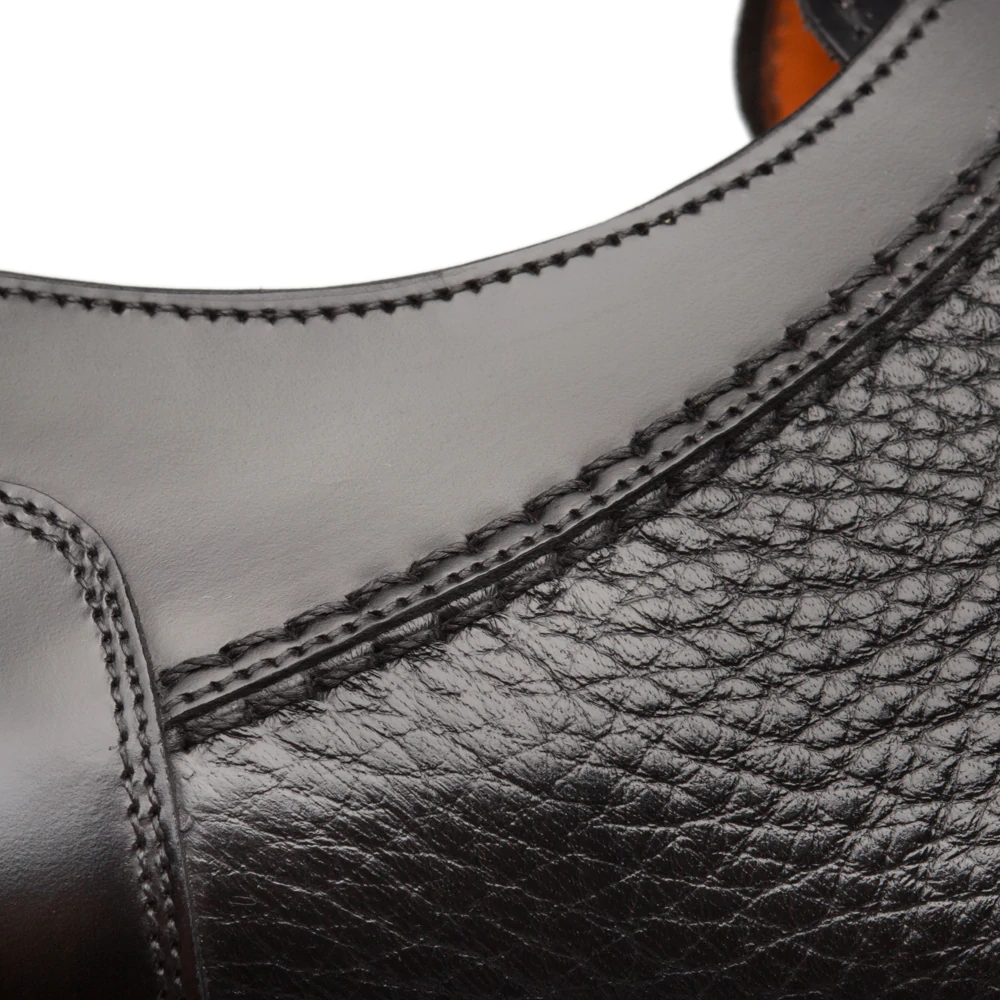 Mezlan Grace Split Toe Blucher Black