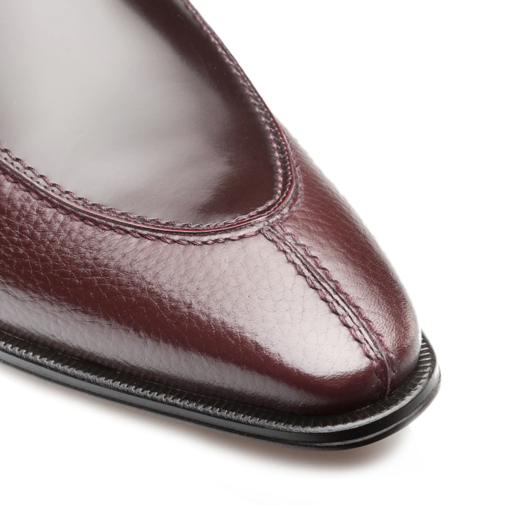 Mezlan Grace Split Toe Blucher Burgundy