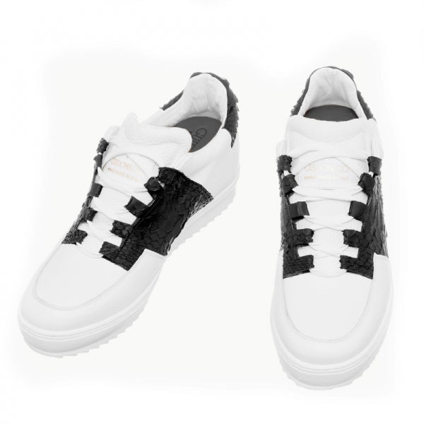 Guido Maggi Abbey Road Full Grain Shoes White and Black