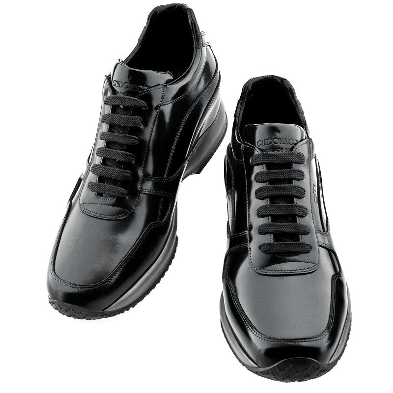 Guido Maggi Abu Dhabi Calfskin Shoes Shiny Black
