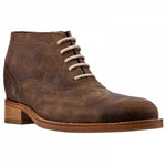 Guido Maggi Arizona Full Grain Waxed Leather Booth Antique Brown