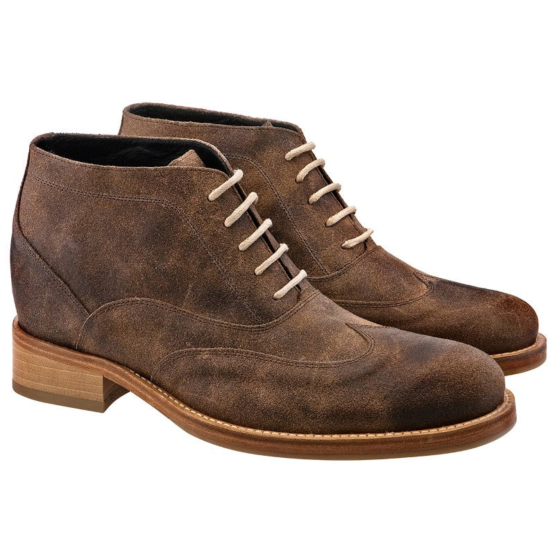 Guido Maggi Arizona Full Grain Waxed Leather Booth Antique Brown