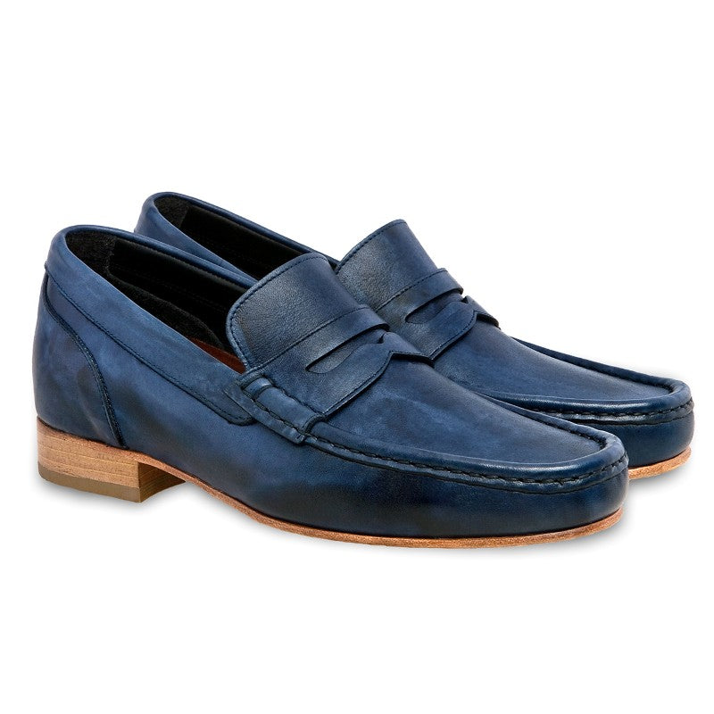 Guido Maggi Australia Full Grain Shoes Blue Burnished