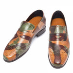 Guido Maggi Avenue Montaigne Camouflage Leather Shoes Camouflage