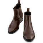 Guido Maggi Beijing Calf Leather Boots Dark Brown