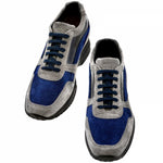 Guido Maggi Bellagio Calf Leather Shoes Blue and Grey